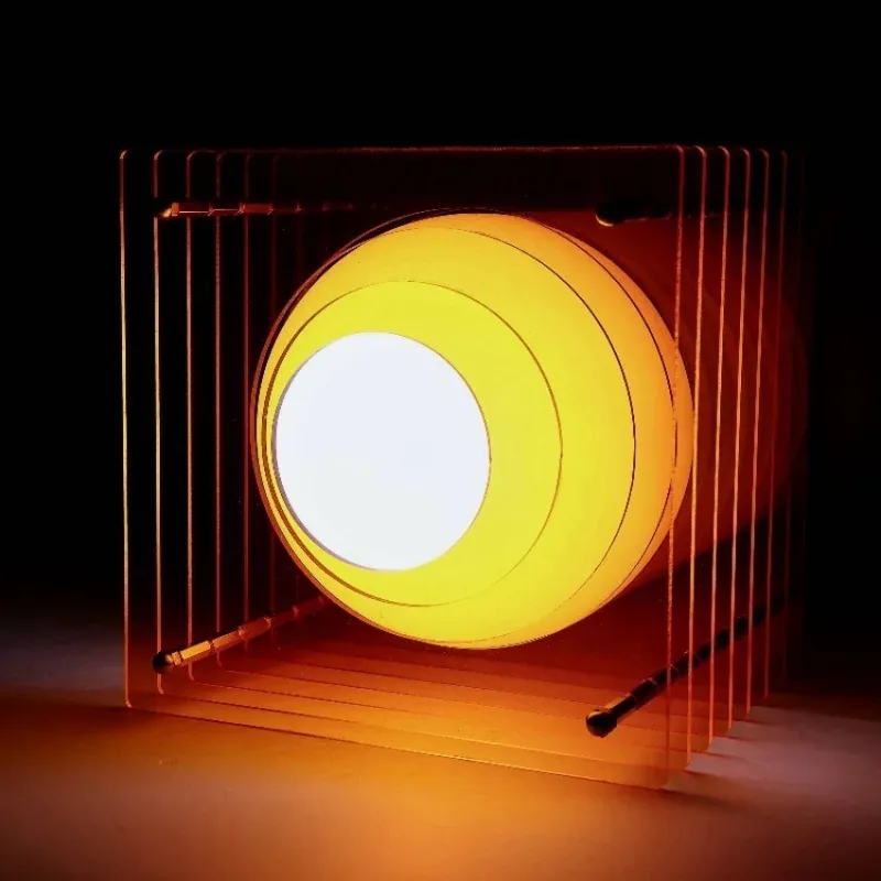 Home Office Decor - DIY Acryl Duizend Laag Lamp Maan