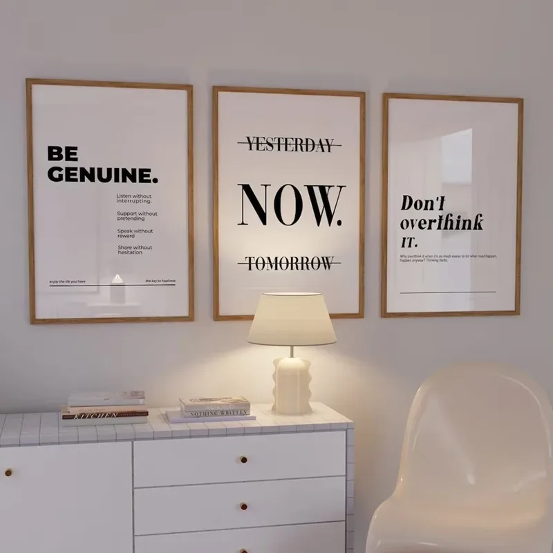 Home Office Room Inspiration - Minimalistische Motivatie Focus Hard Werken Inspirerende