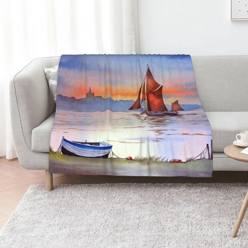 Home Office England - Thames Barge At Maldon Essex Engeland