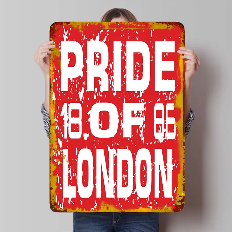 Home Office Of London - Pride of 86 London Custom Metal