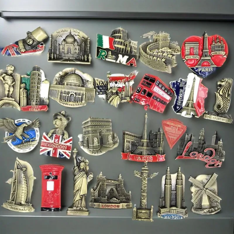 Home Office Of London - Metalen koelkastmagneet Koelkast VS Alaska New