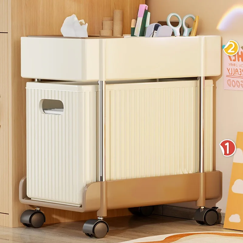 Draaibare opbergrek onder bure - Rolling File Cart recensie en prijs