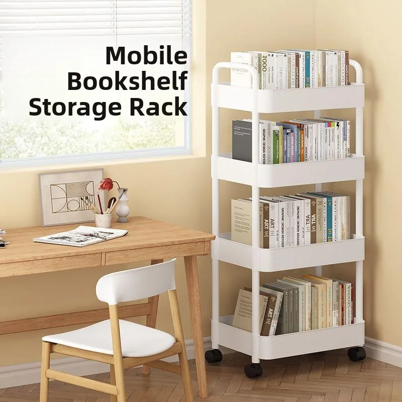 Mobiele boekenplank onder bure - Rolling File Cart recensie en prijs