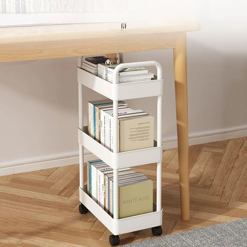 Mobiele boekenplank onder bure - Rolling File Cart recensie en prijs