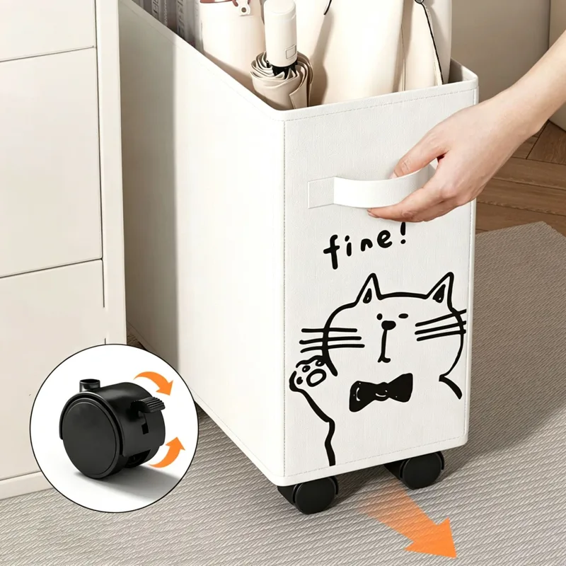 Rolbare opbergbak onder bureau - Rolling File Cart recensie en prijs