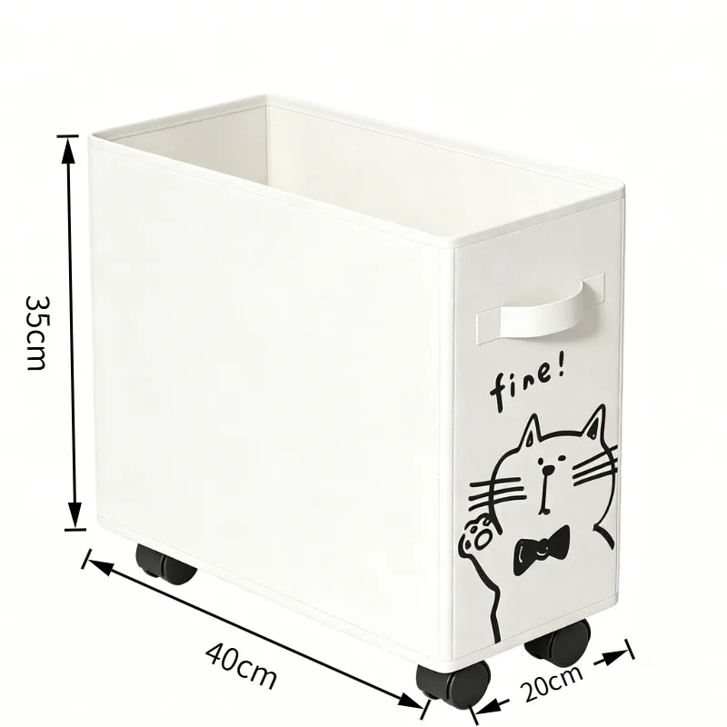 Rolbare opbergbak onder bureau - Rolling File Cart recensie en prijs