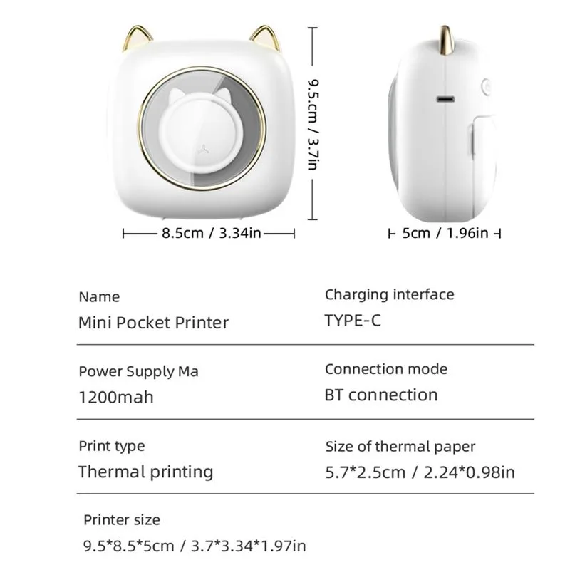 giftnew C23 Mini thermische la - Home Office Questions recensie en prijs