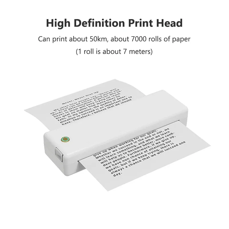 Draagbare A4 thermische printe - Home Office Questions recensie en prijs