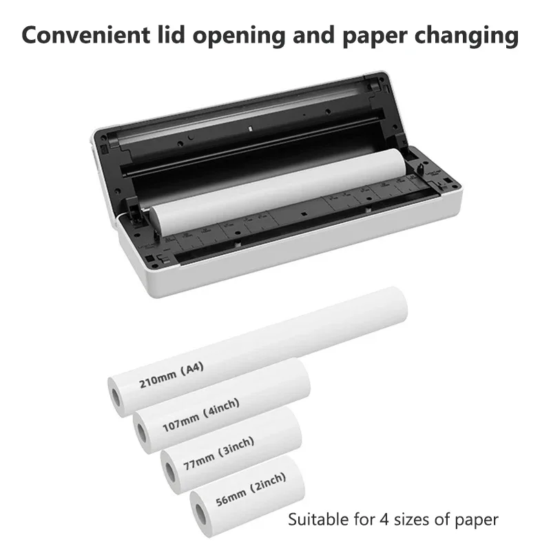 Draagbare A4 thermische printe - Home Office Questions recensie en prijs