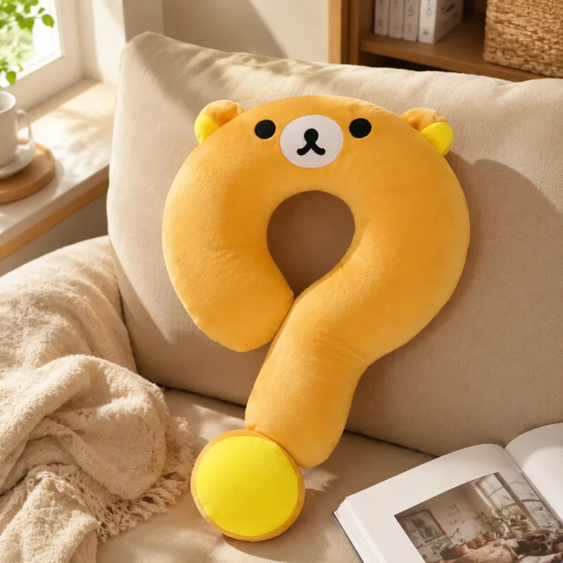 Rilakkuma Vraagtekenkussen Car - Home Office Questions recensie en prijs