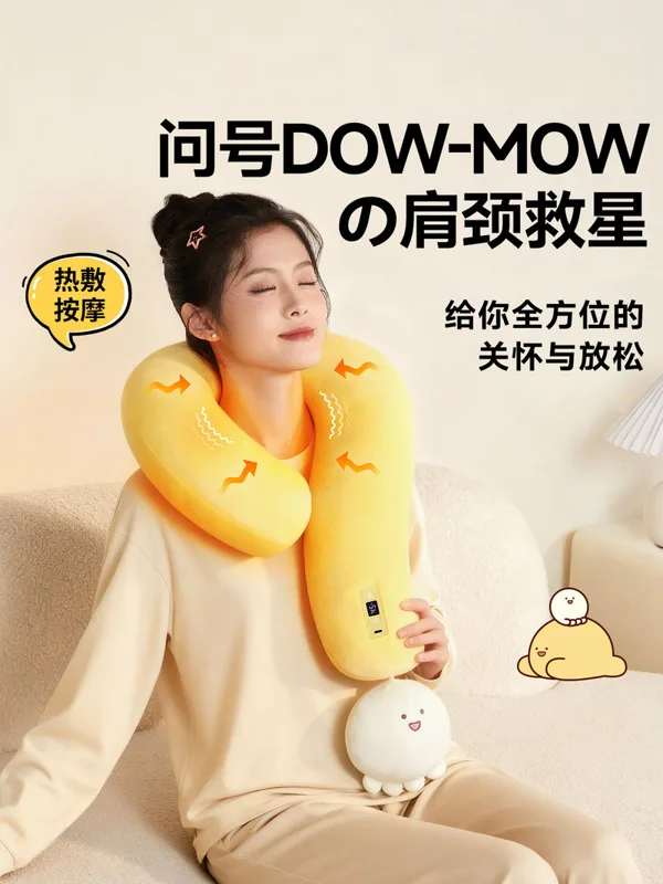 DOW-MOW Verwarmde Pluche Nekma - Home Office Questions recensie en prijs