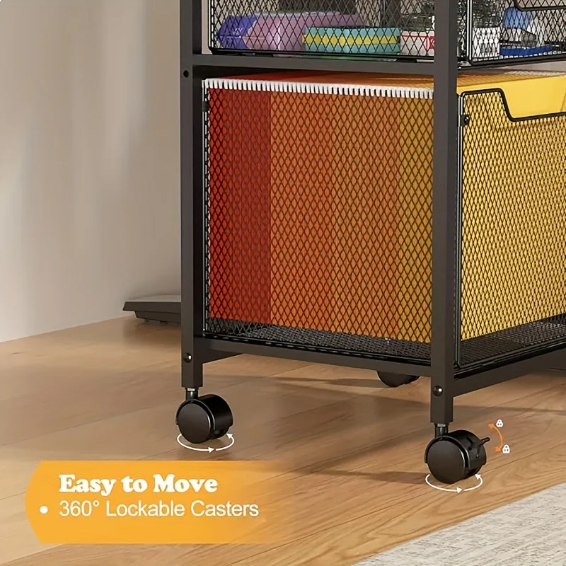 Rolbare archiefkastwagen, prin - Rolling File Cart recensie en prijs
