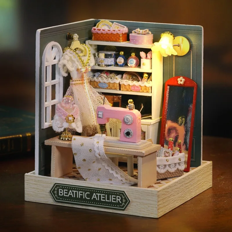 Mini poppenhuiskit Sakura Stre - Home Office Building recensie en prijs