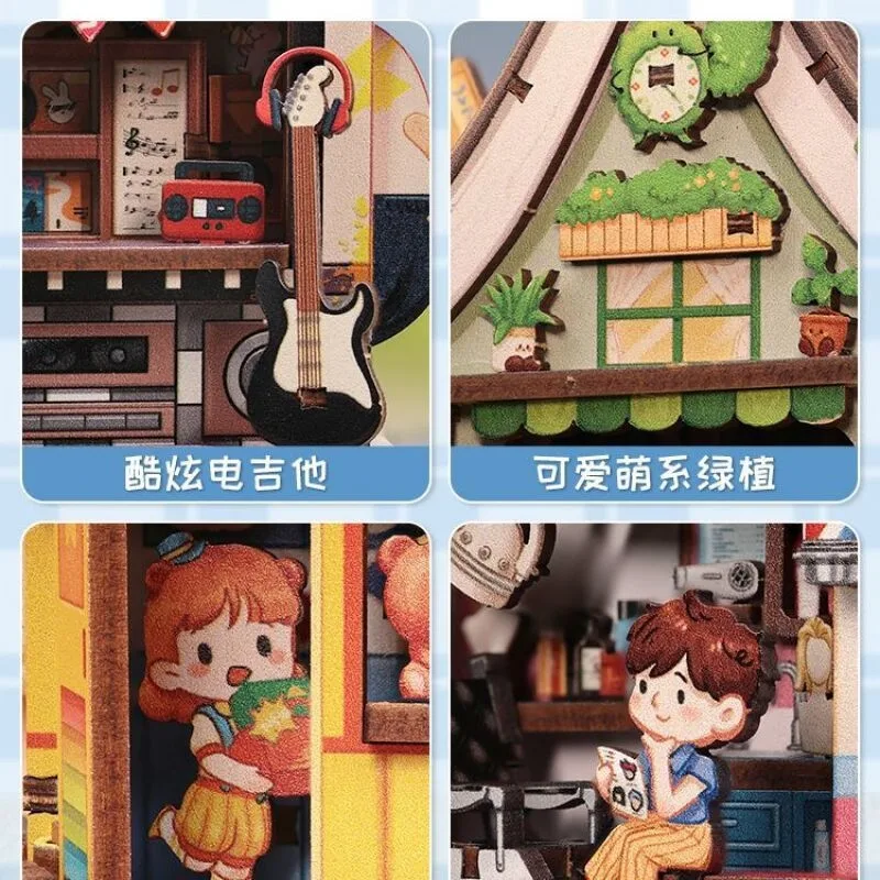 3D-puzzel DIY Mini House Craft - Home Office Building recensie en prijs