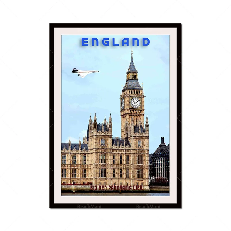 Engelse landschapsprint/poster - Home Office England recensie en prijs
