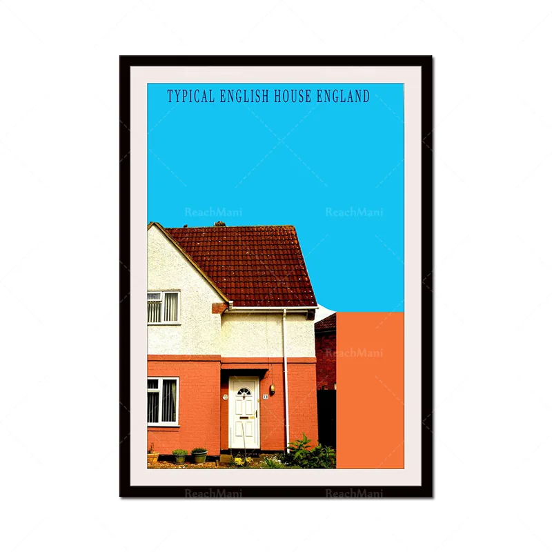 Engelse landschapsprint/poster - Home Office England recensie en prijs
