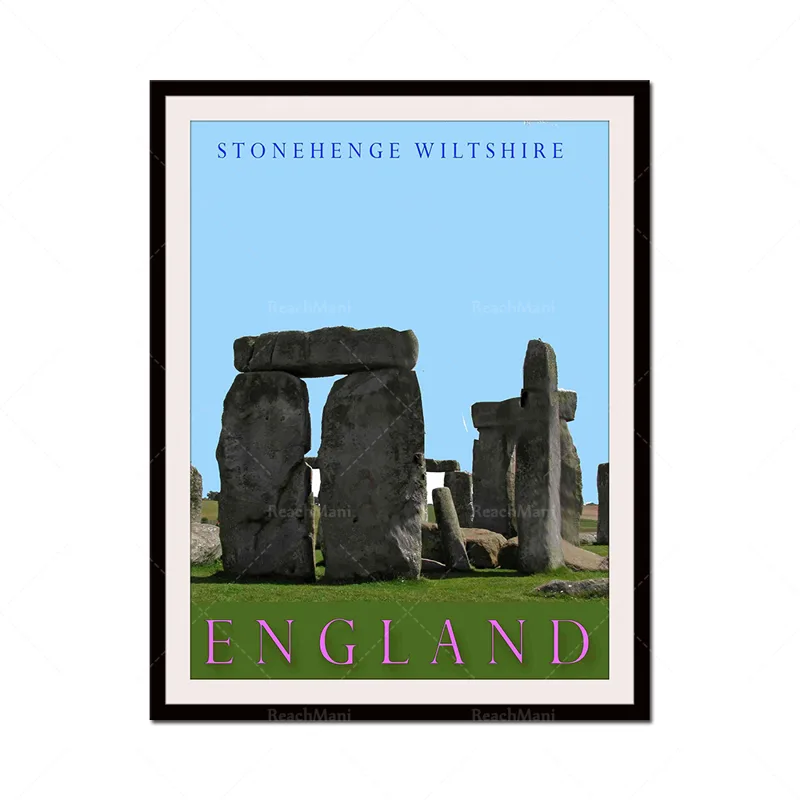 Engelse landschapsprint/poster - Home Office England recensie en prijs