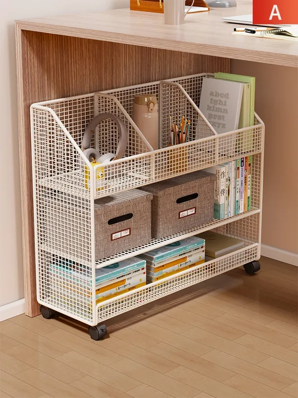 Verplaatsbare tafel Boekenplan - Rolling File Cart recensie en prijs
