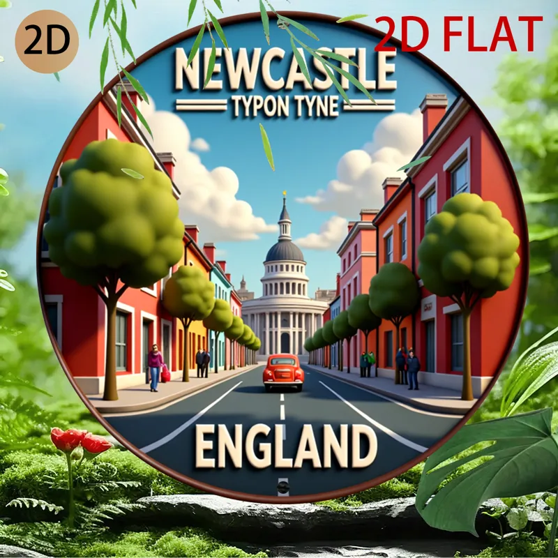 2D plat, 2D plat cirkelvormig  - Home Office England recensie en prijs