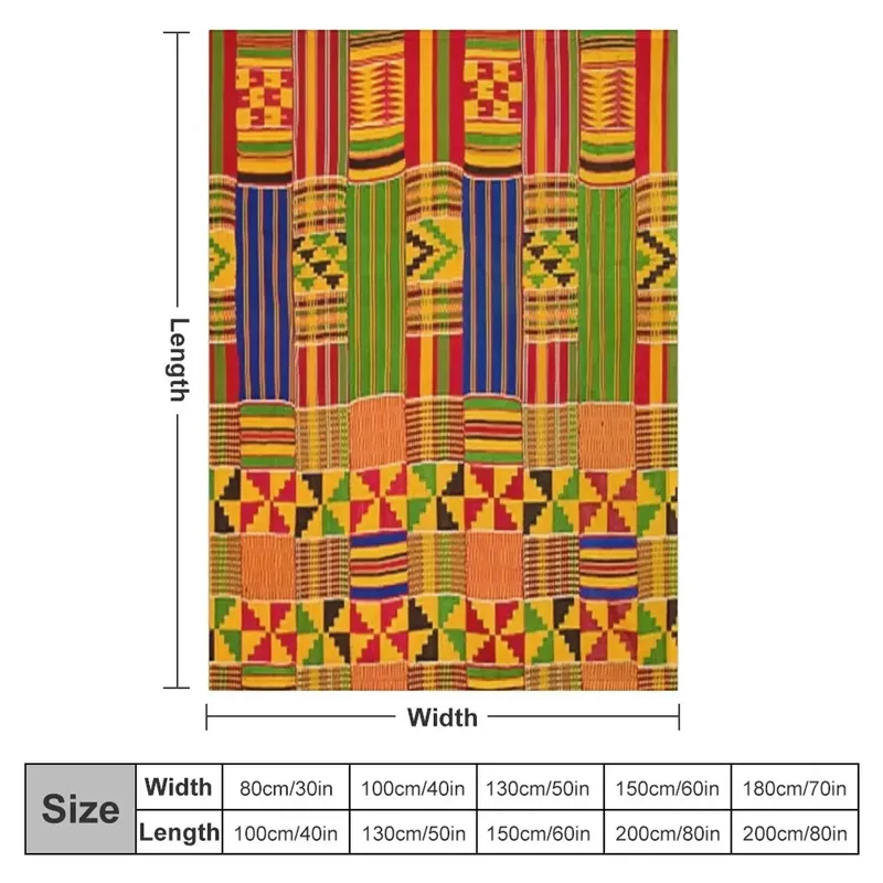 Kente Africa design deken Warm - Home Office Kent recensie en prijs