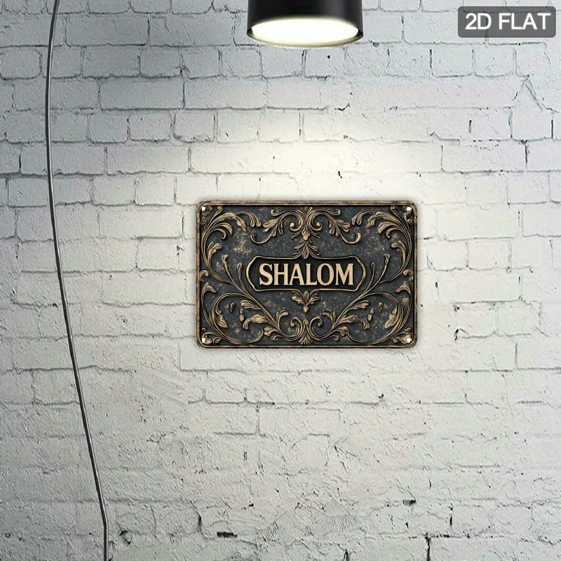 CIFBUY Vintage Shalom aluminiu - Home Office Decor recensie en prijs