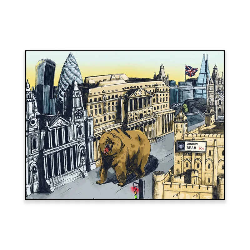 Aandelenmarkt poster |   De st - Home Office Of London recensie en prijs