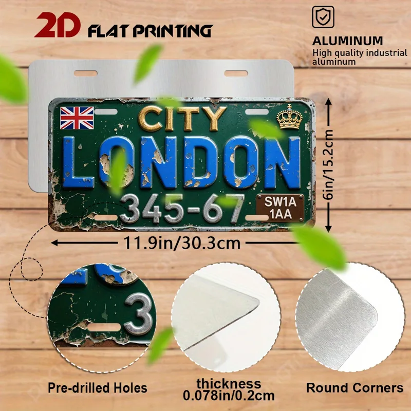 City London kentekenplaat tinn - Home Office Of London recensie en prijs