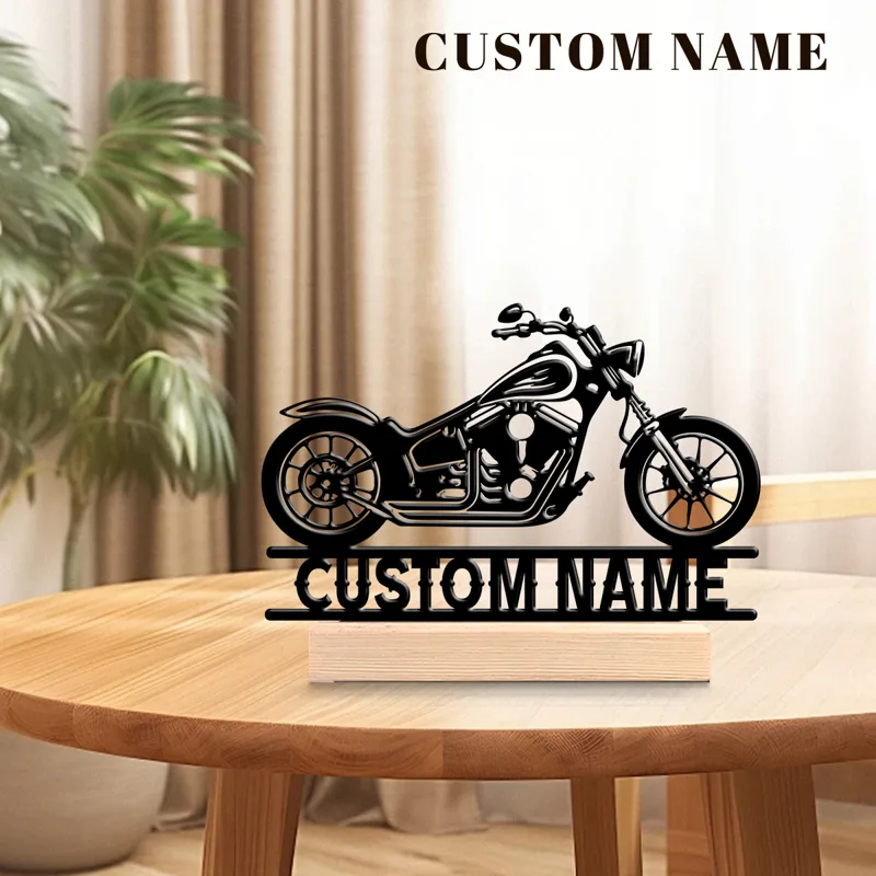 1Pc Csutom Naam Road Motorbike - Home Office Decor recensie en prijs